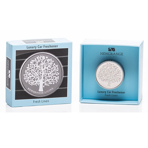 Newgrange Living -  Fresh Linen Luxury Car Air Freshener with Refill