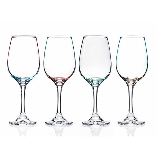 Newgrange Living - Lustre Green & Pink Wine Set - 4