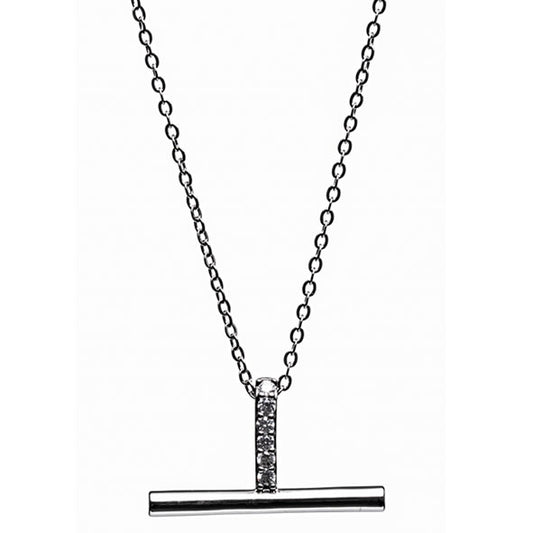 Newgrange Living - Silver T-Bar Pendant