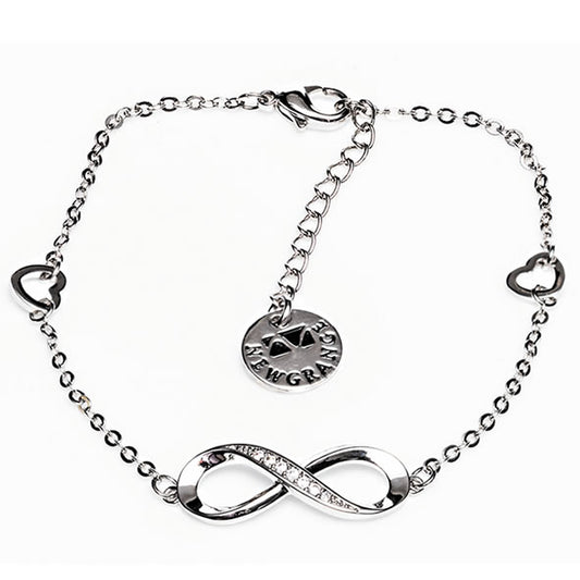 Newgrange Living - Silver Infinity Bracelet
