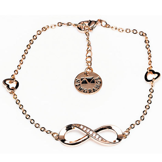 Newgrange Living - Rose Gold Infinity Bracelet