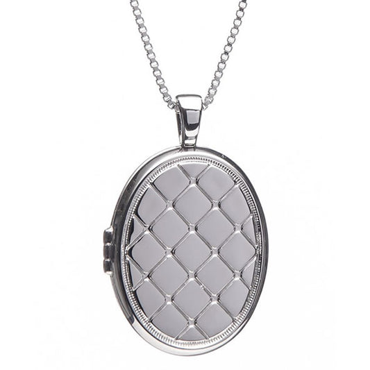 Newgrange Living - Silver Locket Pendant