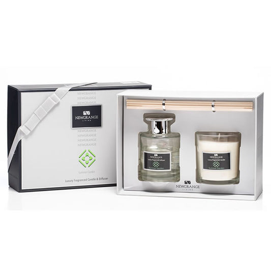 Newgrange Living - Summer Garden Luxury Candle & Diffuser Gift Set
