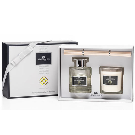 Newgrange Living - Lemongrass Fusion Luxury Candle & Diffuser Gift Set