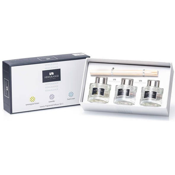 Newgrange Living - Luxury Mini Diffuser Set - 3 x 50ml