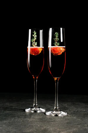 Galway Crystal - Erne Champagne Flute Glass Pair