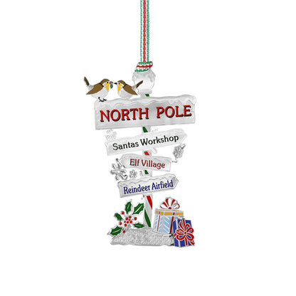 Newbridge Silverware - North Pole Christmas Tree Decoration