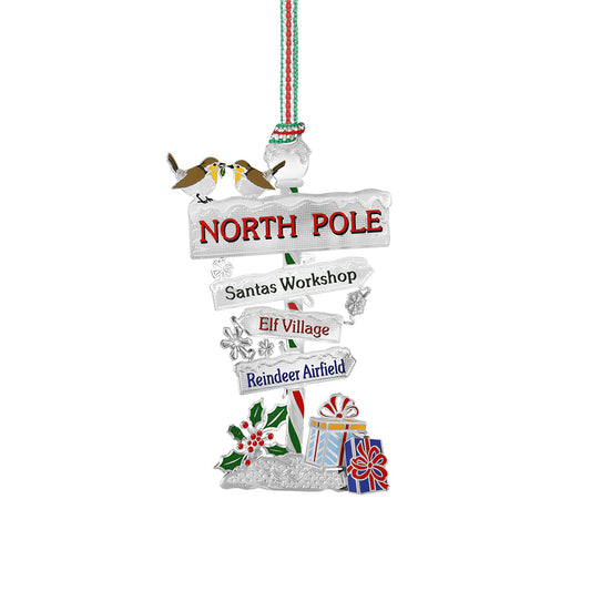 Newbridge Silverware - North Pole Christmas Tree Decoration