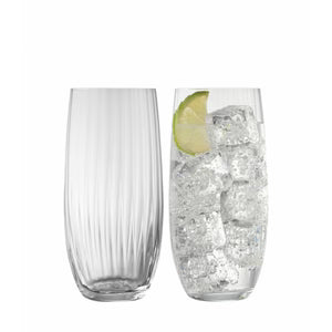 Galway Crystal - Erne Hiball Glass Pair